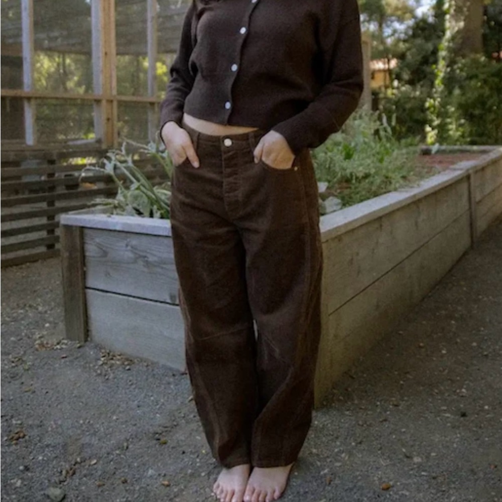 Brown Corduroy Pants